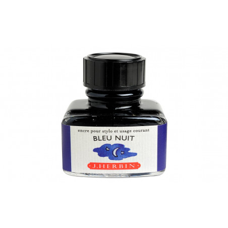 Flacon d'encre J. Herbin® Bleu Nuit 30 ml