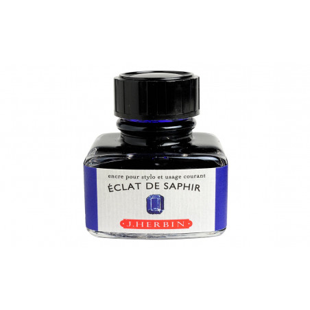 Flacon d'encre J. Herbin® Eclat de Saphir 30 ml