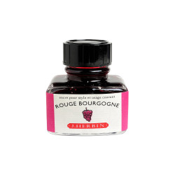 Flacon d'encre J. Herbin® Rouge Bourgogne 30 ml