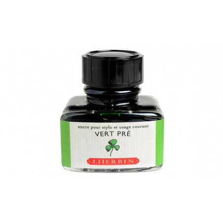 Flacon d'encre J. Herbin® Vert Pré 30 ml