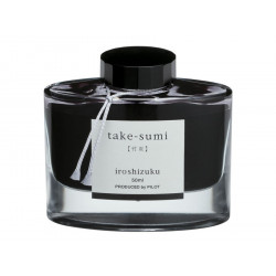 Encrier Iroshizuku Pilot® Noir Take-Sumi 50 ml