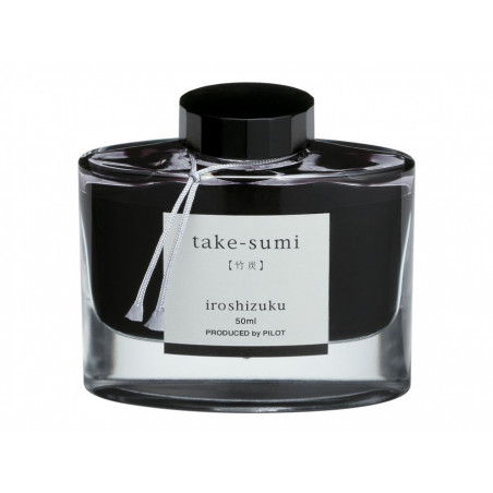 Encrier Iroshizuku Pilot® Noir Take-Sumi 50 ml