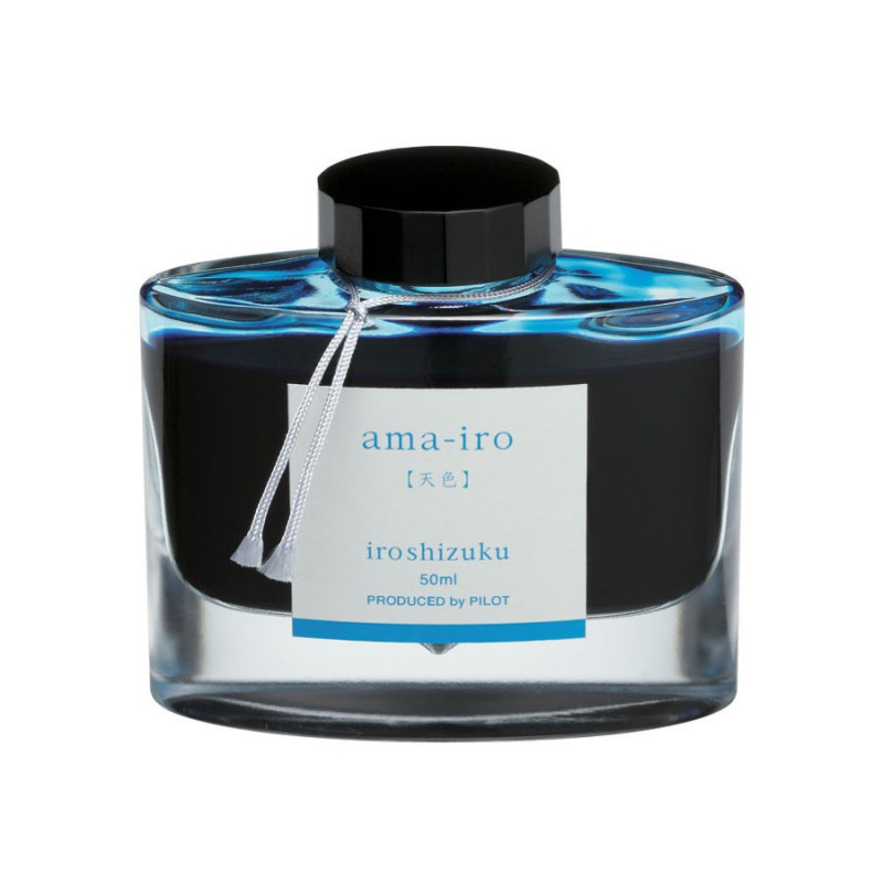 Encrier Iroshizuku Pilot® Bleu Ciel Ama Iro 50 ml