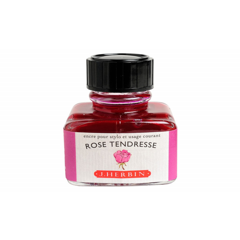 Flacon d'encre J. Herbin® Rose Tendresse 30 ml