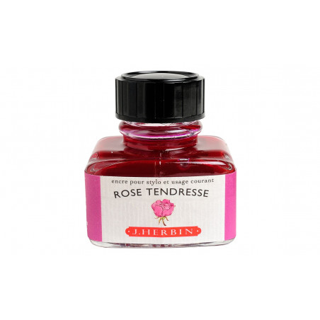 Flacon d'encre J. Herbin® Rose Tendresse 30 ml