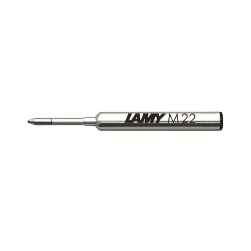 Recharge Bille (M22) Noire LAMY (épaisseur Moyenne) pour stylo bille LAMY