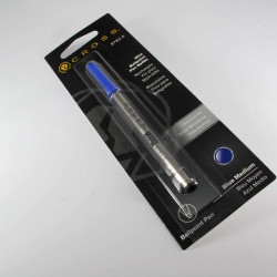 Recharge Bille Slim Cross® Bleue pour stylo roller Classic Century & Click