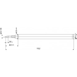 Recharge (SRC 5888 ou 888) ROLLER SCHMIDT ceramic NOIRE.