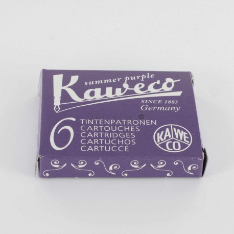 Cartouches KAWECO® Summer Purple - Boite de 6