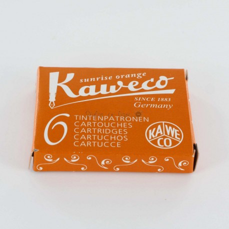 Cartouches KAWECO® Sunrise Orange - Boite de 6