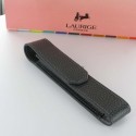 Etui Cuir Laurige® Gris 1 Stylo Aimanté