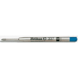 Lot de 5 Recharges BILLES "337 M" (épaisseur 1 mm : moyenne) PELIKAN® Bleues