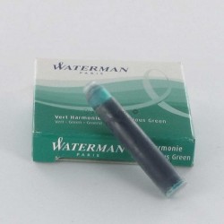 Cartouches d'encre WATERMAN® courtes Vert Harmonie