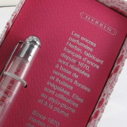 Coffret Stylo Roller et Encre Parfumée Herbin® Rouge