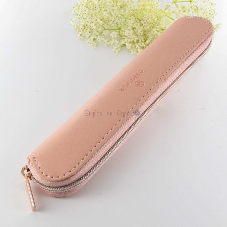 Etui à Stylo(s) Oberthur® Move Rose sur Stylos En Ligne