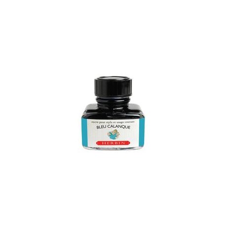 Flacon d'encre Bleu Calanque 30 ml J. Herbin®