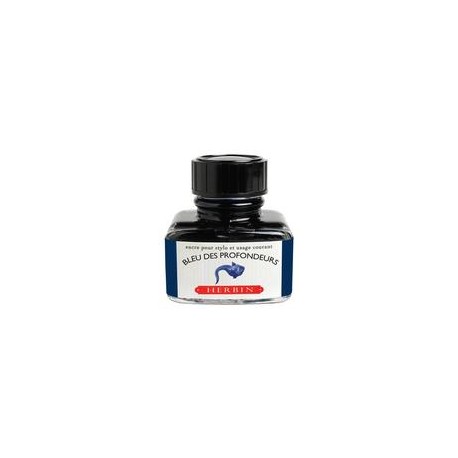 Flacon d'encre J. Herbin® Bleu des Profondeurs 30 ml