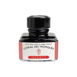 Flacon d'encre Corail des Tropiques 30 ml J. Herbin®