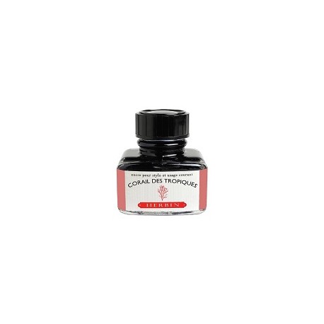 Flacon d'encre Corail des Tropiques 30 ml J. Herbin®