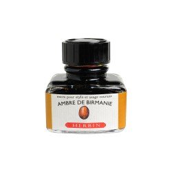 Flacon d'encre Ambre de Birmanie 30 ml J. Herbin®