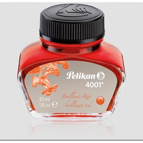 Encrier Rouge Brillant PELIKAN® 30 ml