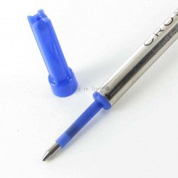 Recharges de Stylos Billes JUMBO (adaptables sur stylos rollers) Cross® Bleu (Medium)
