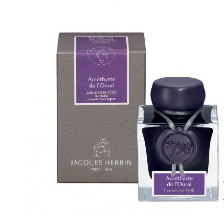 Flacon d'encre Améthyste de l'Oural 50 ml 1798  J. Herbin®