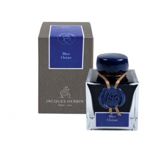 Flacon d'encre 1670 J. Herbin® Bleu Océan 50 ml