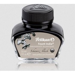 Flacon d'encre Fount India Noire 30 ml Pélikan®