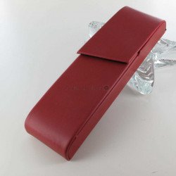 Etui à Stylo Nomade Bordeaux Oberthur® 2 Stylos