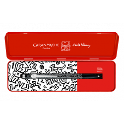 Stylo Bille Caran d'Ache® 849 KEITH HARING Noir - Édition Spéciale