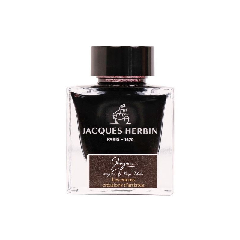 Flacon d'encre Noir 50 ml J. Herbin® Shogun by Kenzo Takada Flacon d'encre Noir 50 ml J. Herbin® Shogun by Kenzo Takada