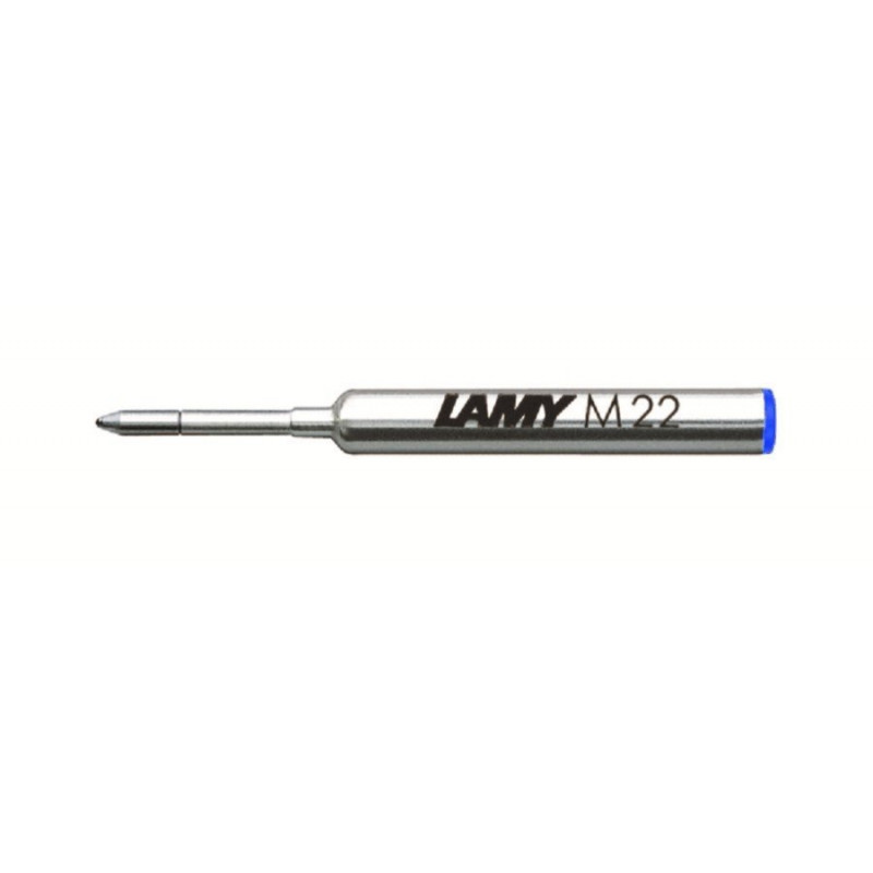 RECHARGE BILLE (M22)  BLEUE LAMY (épaisseur Moyenne) POUR STYLO BILLE LAMY