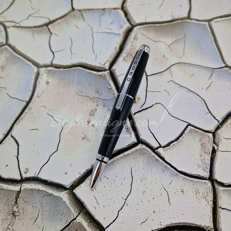 Cross Edge Noir Chrome Roller Stylo