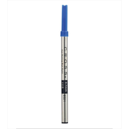 Recharge Cross Selectip gel bleue 0.7mm vue détail