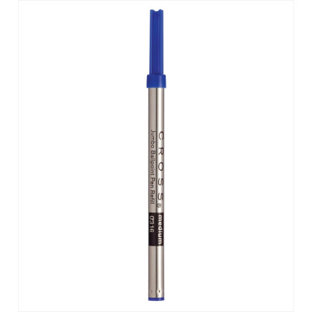 Recharge d’encre Cross bleue moyenne 8562-3 pour Selectip Jumbo