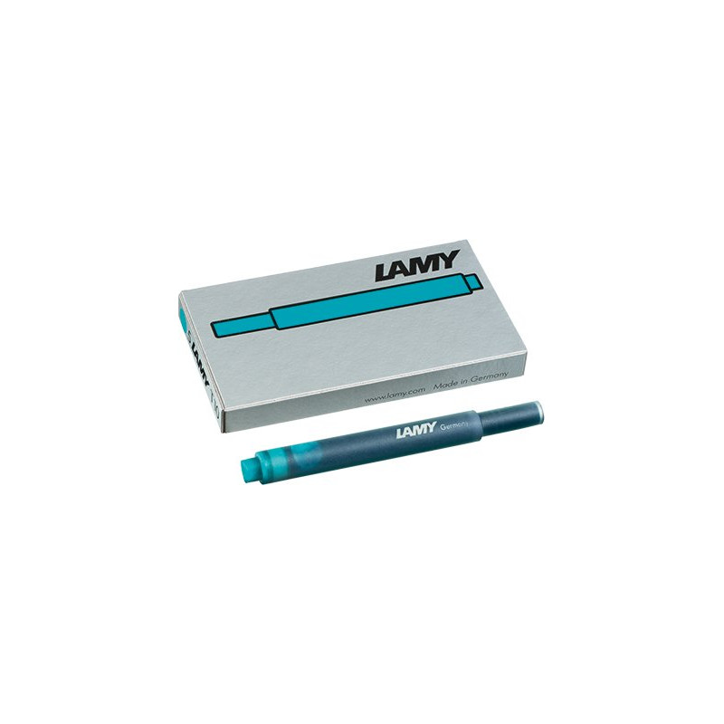 LAMY T10 turquoise – nuancier d’encre et étui