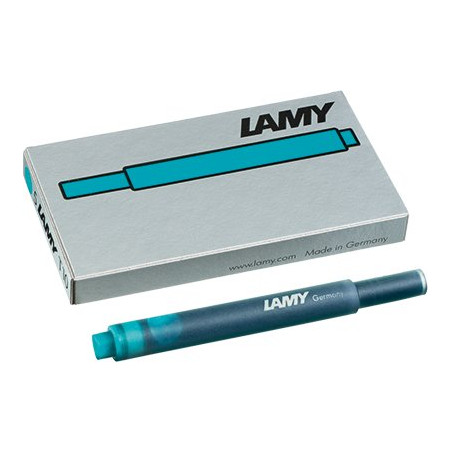 LAMY T10 turquoise – nuancier d’encre et étui