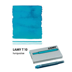 LAMY T10 turquoise – étui et cartouche