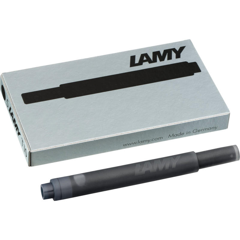 Cartouches LAMY T10 noir – confort d’écriture longue durée, remplacement facile - stylosenligne.com