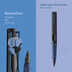 Stylo plume lamy safari harry potter serdaigle