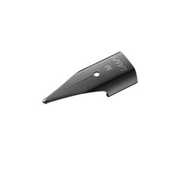 Plume Lamy Z50 noire taille M, vue en gros plan, finition brillante