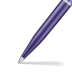 Stylo bille Sheaffer Expressions dégradé violet bleu vue face