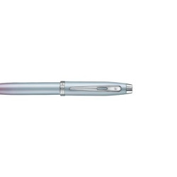 Stylo bille Sheaffer Expressions dégradé bleu rose vue profil