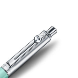 Détail clip stylo bille Sheaffer 100 Emily in Paris