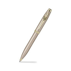 Stylo bille Sheaffer Paris doré complet