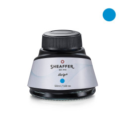 flacon encre sheaffer skrip turquoise 50ml