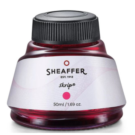 flacon dencre sheaffer skrip rose 50ml
