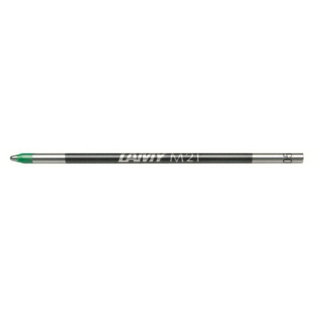 Recharge Bille Mini (M21) Vert LAMY pour Stylo Bille Lamy